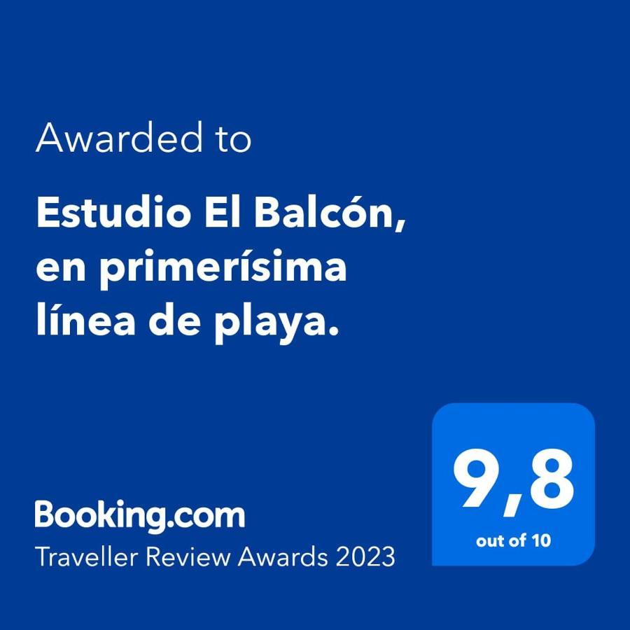 Estudio El Balcon, En Primerisima Linea De Playa. 푸엔히롤라 외부 사진